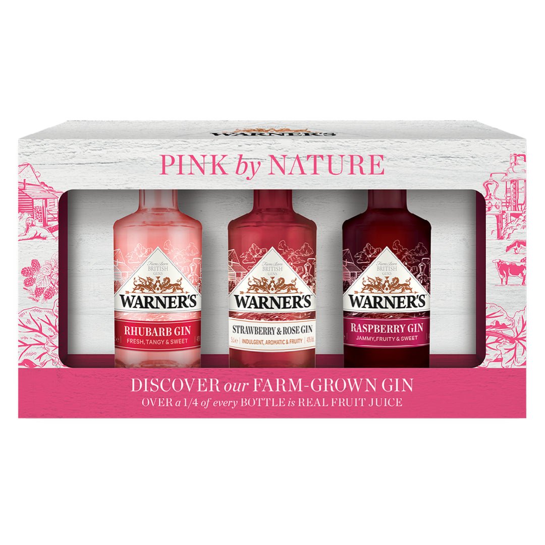 Warner's Pink By Nature Triple Set - Latitude Wine & Liquor Merchant